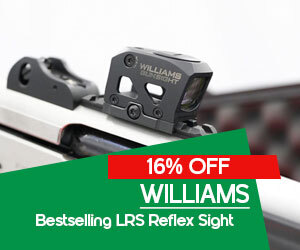 WILLIAMS LRS Reflex Sight is 16% OFF now