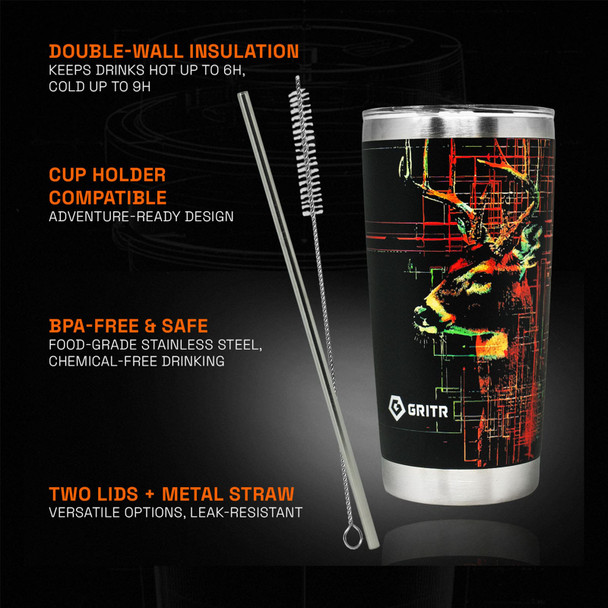 product variation Deer Style, 20 oz image