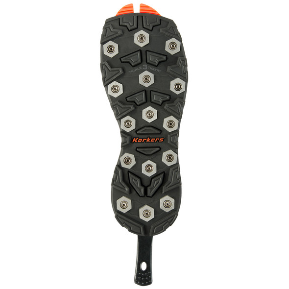 product variation Open Box (Damaged package): KORKERS OmniTrax v3.0 Triple Threat - Aluminum Hex Disc, Color: Black/Orange, Size: 15 (FA3065-15) image