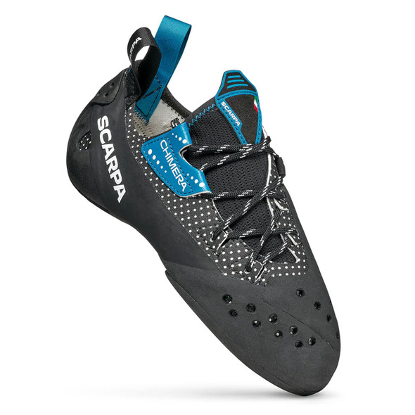 product variation SCARPA Unisex Chimera Black/Azure Climbing Shoes (70073/000-BlkAzr) image