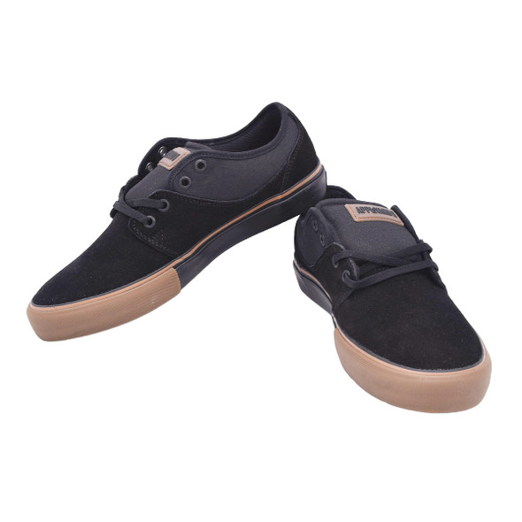 product variation Open Box (Great condition, limited use): GLOBE Mahalo mens footwear, Color: Black/Gum, Size: 8 image