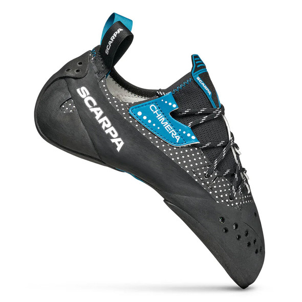 product variation SCARPA Unisex Chimera Black/Azure Climbing Shoes (70073/000-BlkAzr) image