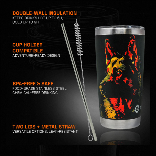 product variation German Shepherd Style, 20 oz image