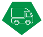 graphic, delivery truck icon